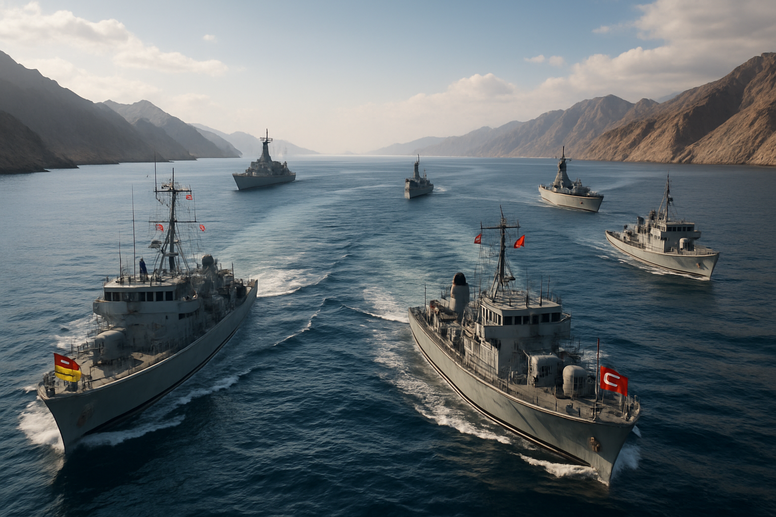 International Naval Coalition Mobilizes for Hormuz Strait Mine Clearance Operations