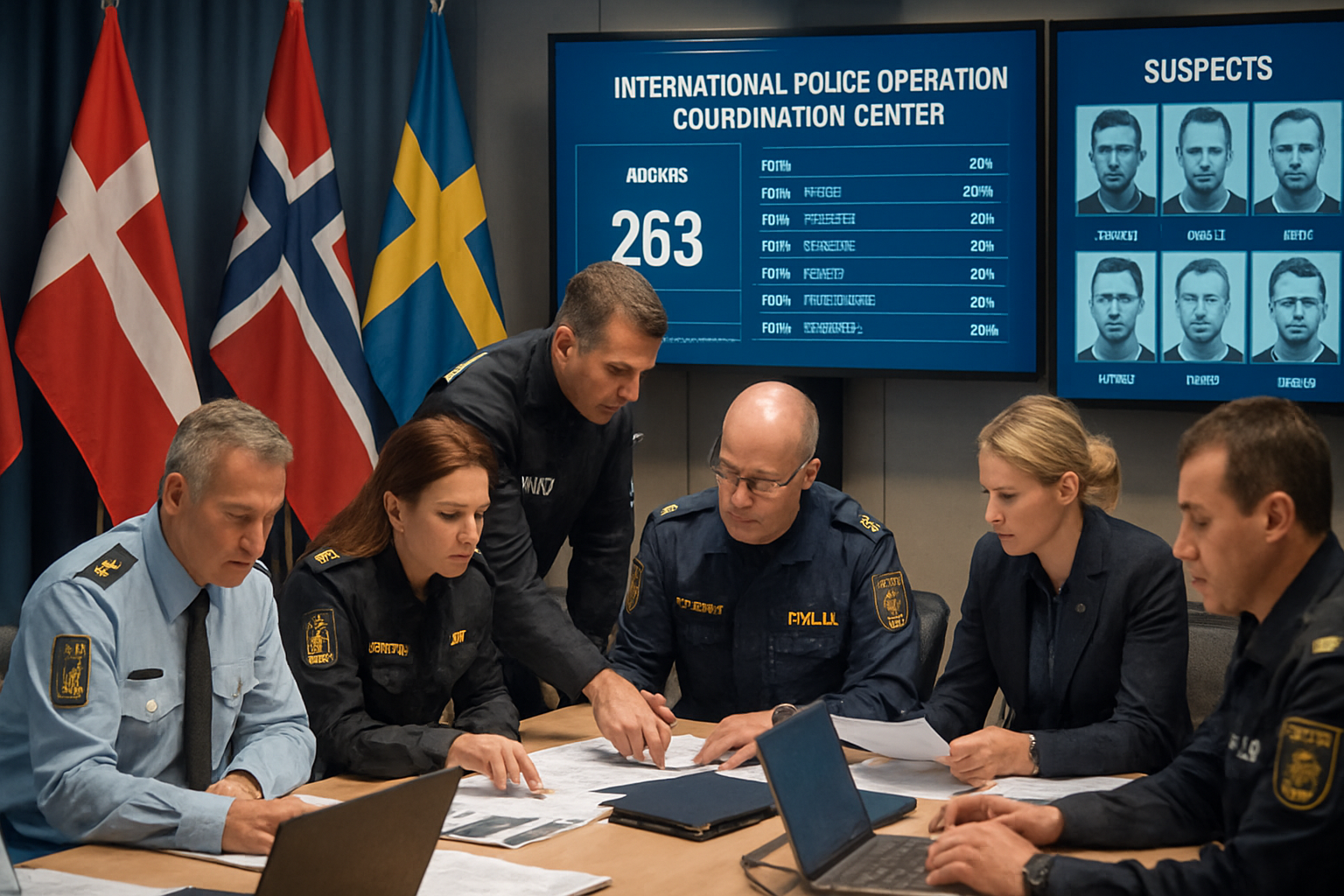 International Police Operation Dismantles Contract Violence Network: 280 Arrests Across Europe