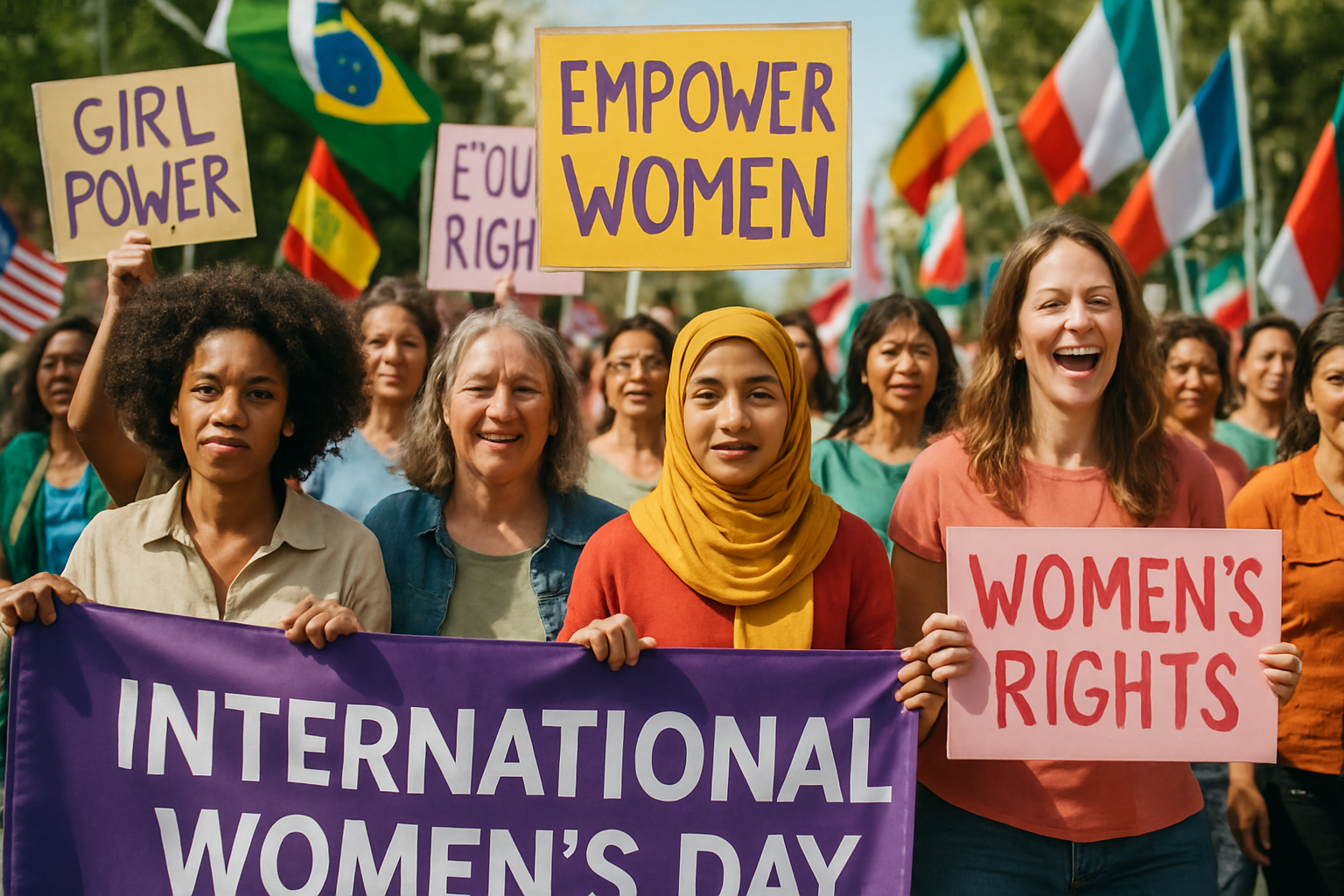 Global Solidarity Marks International Women's Day 2026 as Nations Rally Against Gender-Based Violence