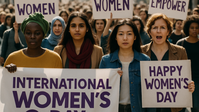 Global Demonstrations Mark International Women's Day 2026: From Celebrations to Protests Against Violence