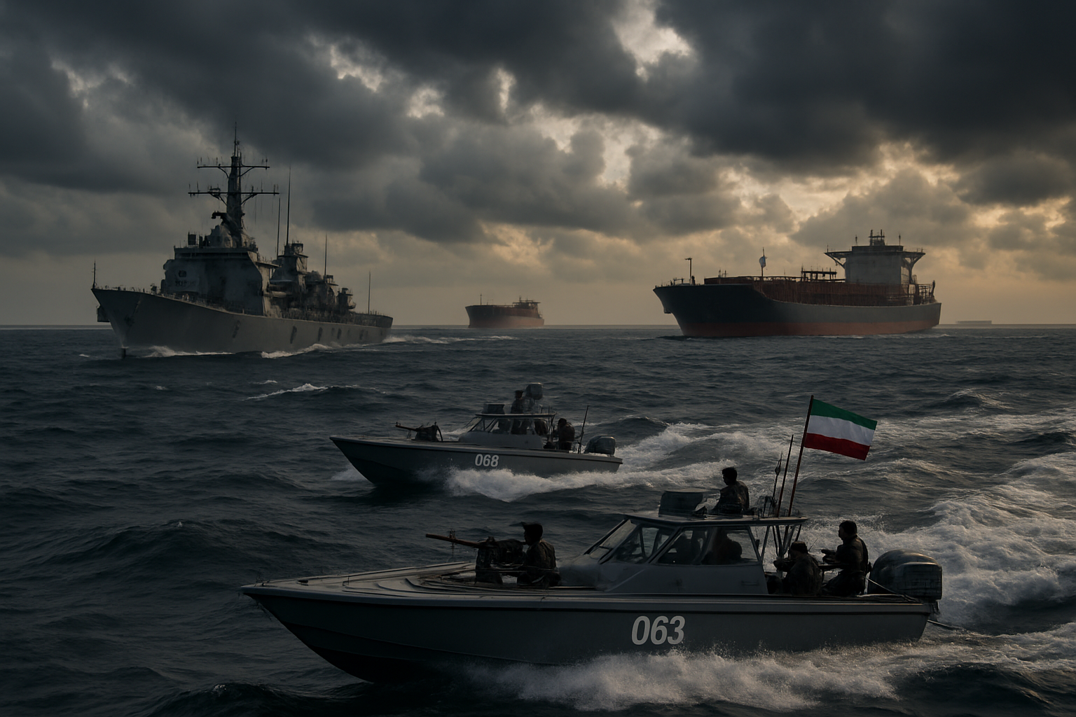 Iran Attacks Multiple Ships in Strait of Hormuz as Ceasefire Extension Falters