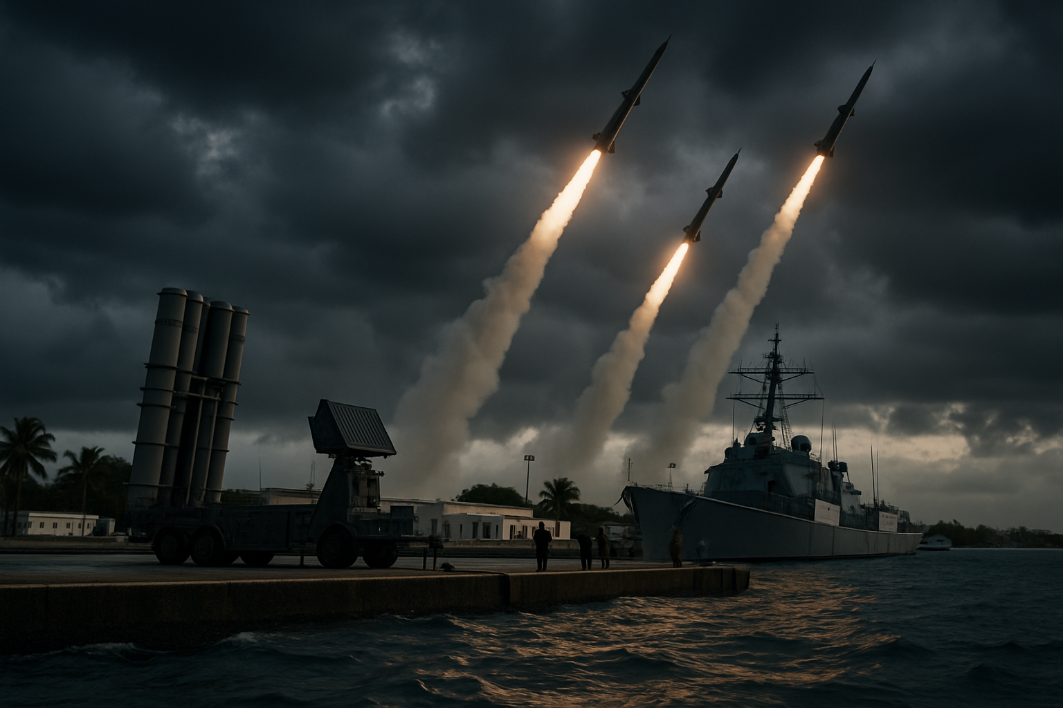 Iran Launches Ballistic Missiles at US-UK Base as Trump Considers 'Winding Down' Military Operations