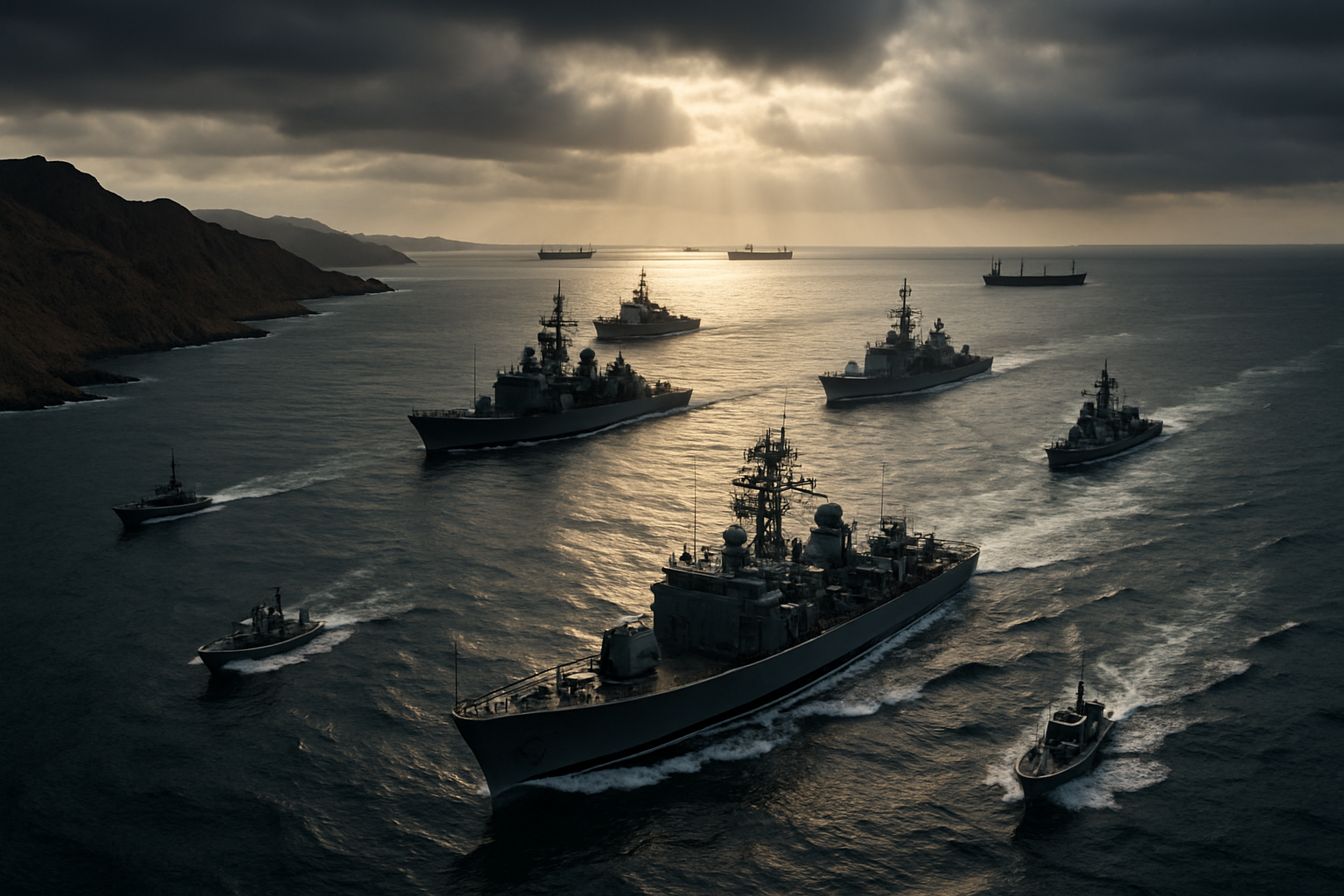 Iran Reimoses Control Over Strait of Hormuz as Ships Report Gunfire Amid US Tensions