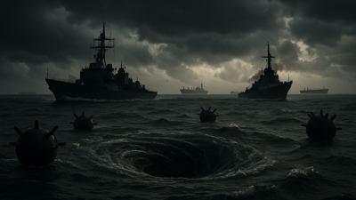 Iran Threatens 'Deadly Whirlpool' to Trap Enemy Ships in Strait of Hormuz Amid US Blockade Standoff