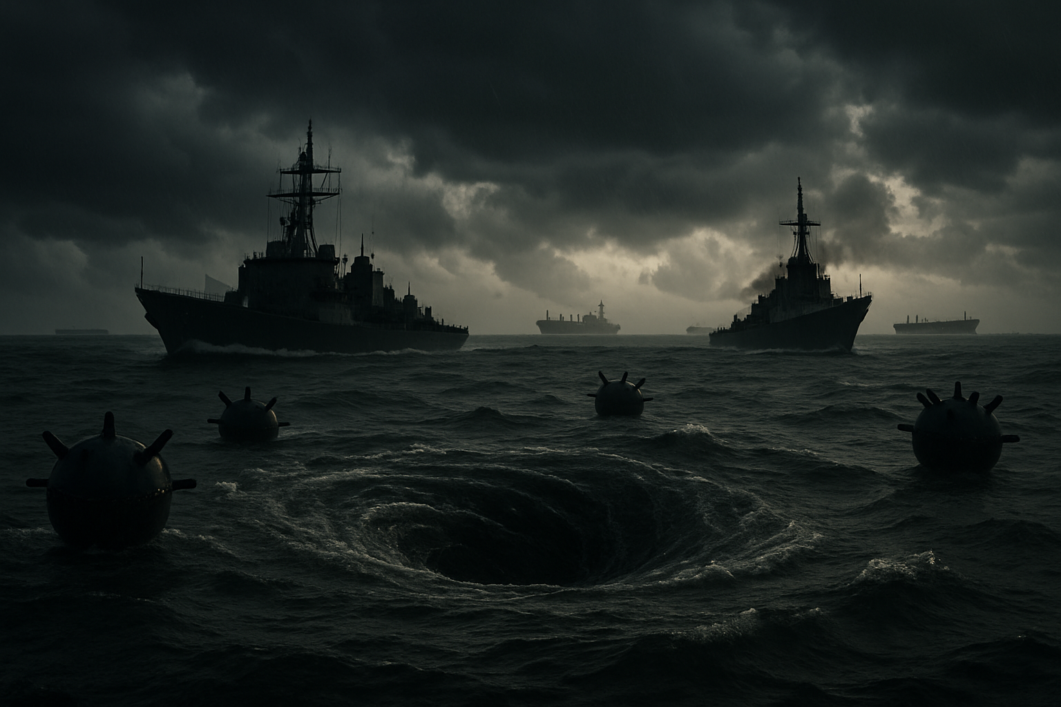 Iran Threatens 'Deadly Whirlpool' to Trap Enemy Ships in Strait of Hormuz Amid US Blockade Standoff