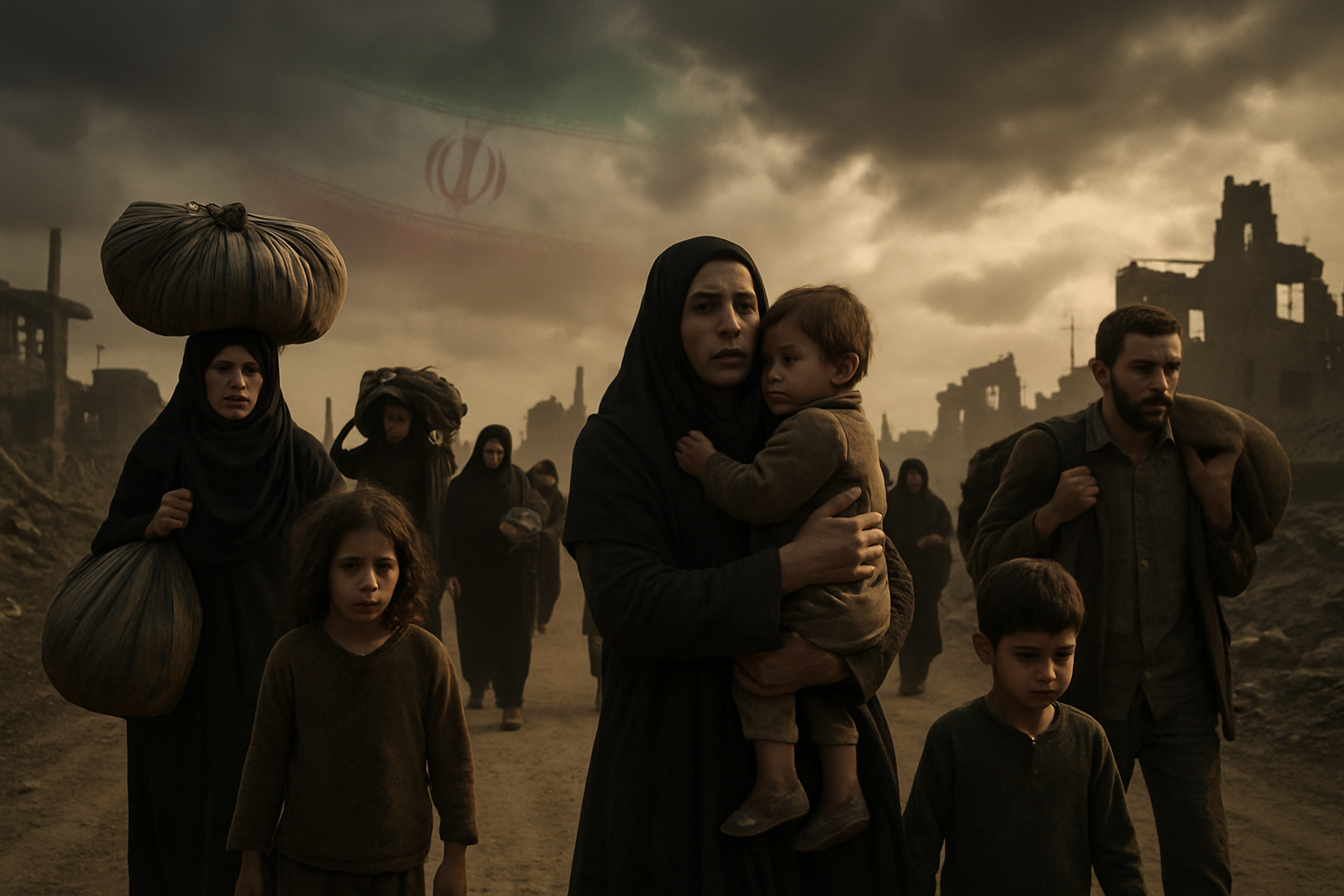 Up to 3.2 Million Iranians Displaced as Military Strikes Intensify Humanitarian Crisis