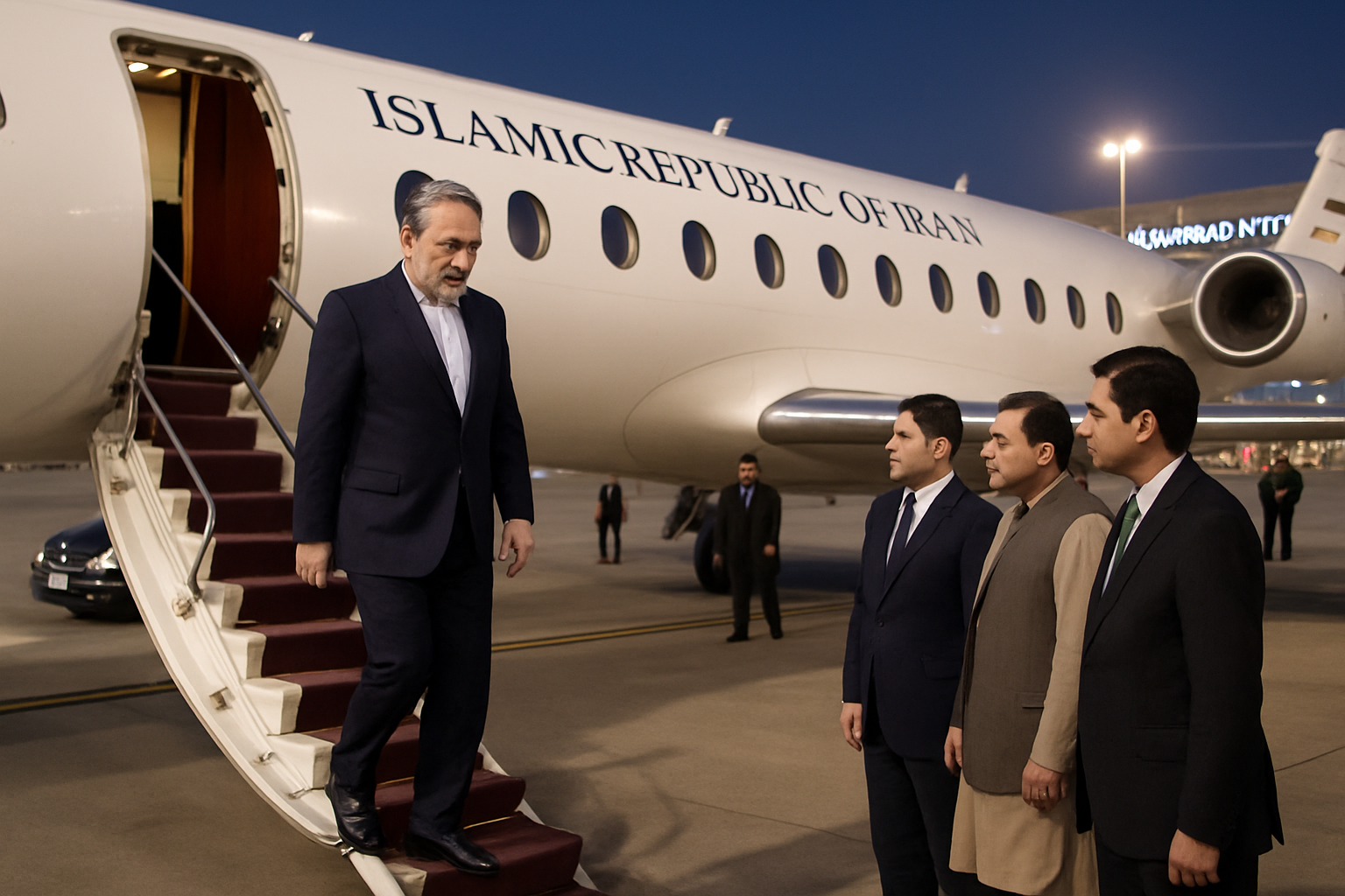 Iranian Foreign Minister Arrives in Islamabad as US Dispatches Envoys to Pakistan for Critical Nuclear Talks