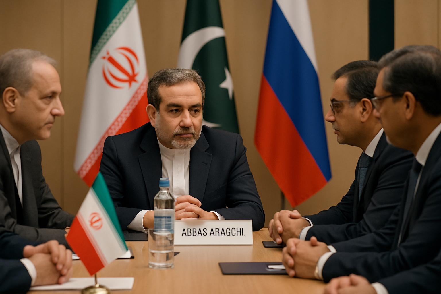 Iran's Foreign Minister Araghchi Travels from Pakistan to Russia Amid Regional Diplomatic Crisis