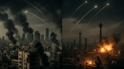 Iran Strikes Tel Aviv as Israel Bombards Military Targets: Middle East War Enters Most Dangerous Phase