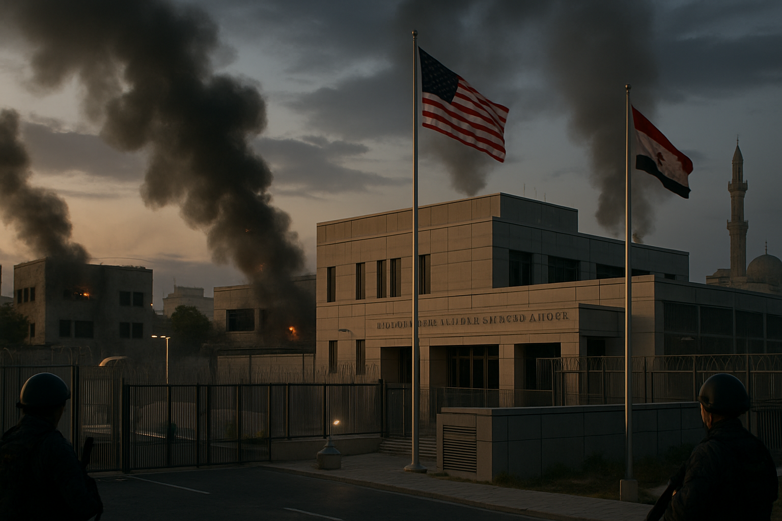 Iran Launches Coordinated Drone Strikes on US Diplomatic Facilities Across Gulf States