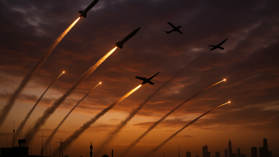 Iran Launches Massive Retaliatory Strikes Against Gulf Nations Following US-Israeli Operations