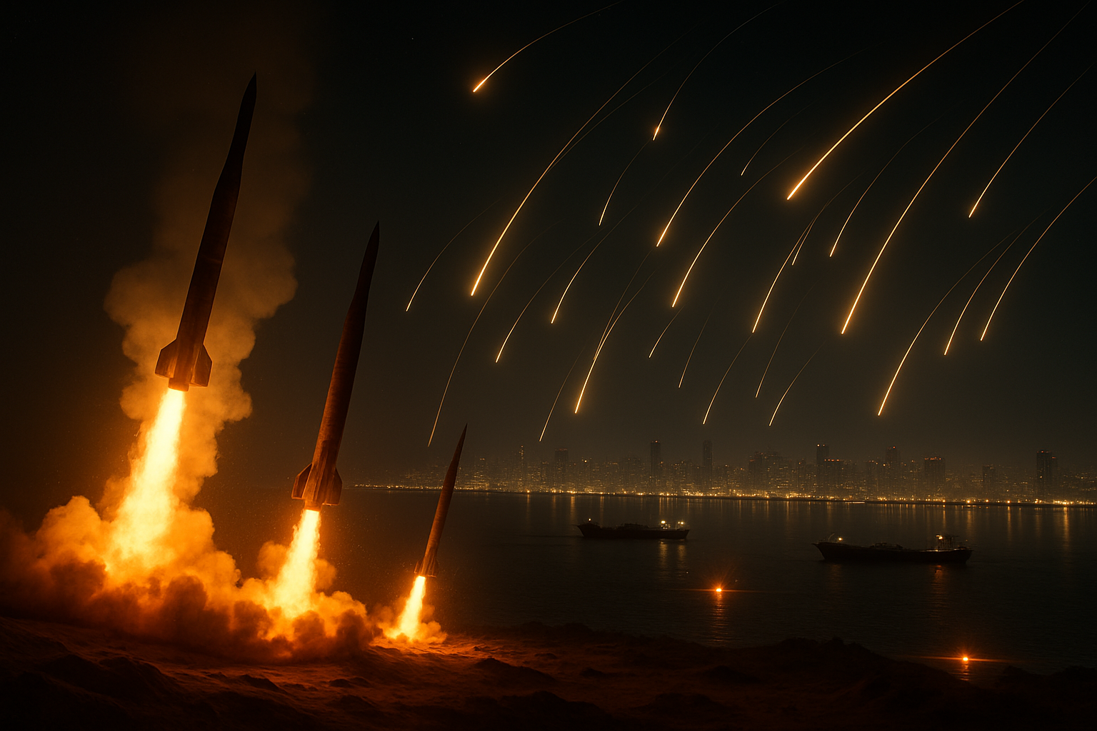 Iran Launches Sixth Wave of Missile Strikes Across Middle East Following Khamenei's Death