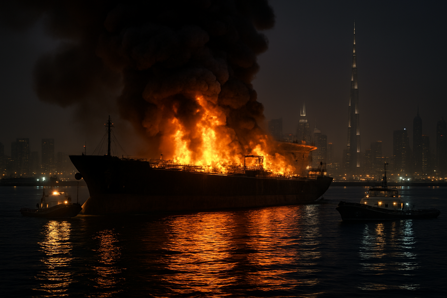 Iran War Escalates as Oil Tanker Attacked in Dubai Port, Death Penalty Law Passed for Palestinians