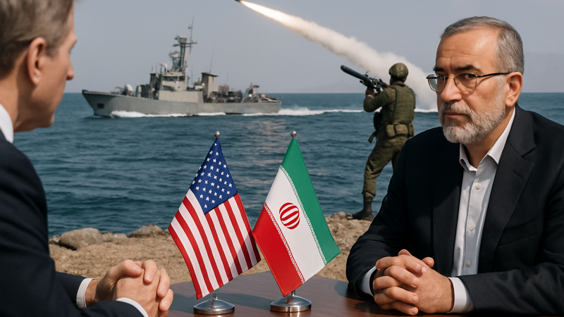 Iran Continues Nuclear Negotiations While Launching Military Drills in Strategic Strait of Hormuz