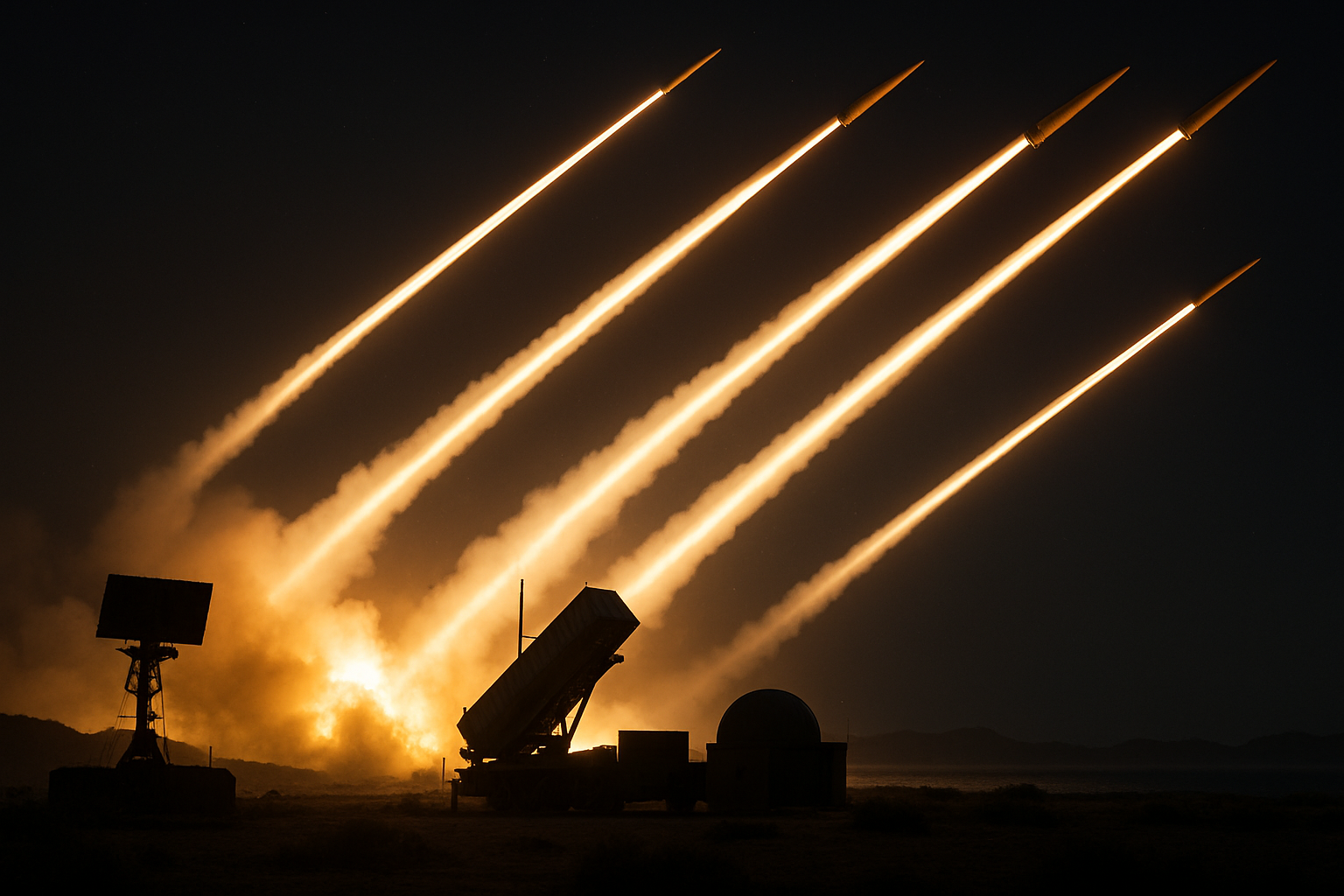 Iran Launches Massive Missile Barrage Against US Bases Across Gulf as Regional Crisis Explodes