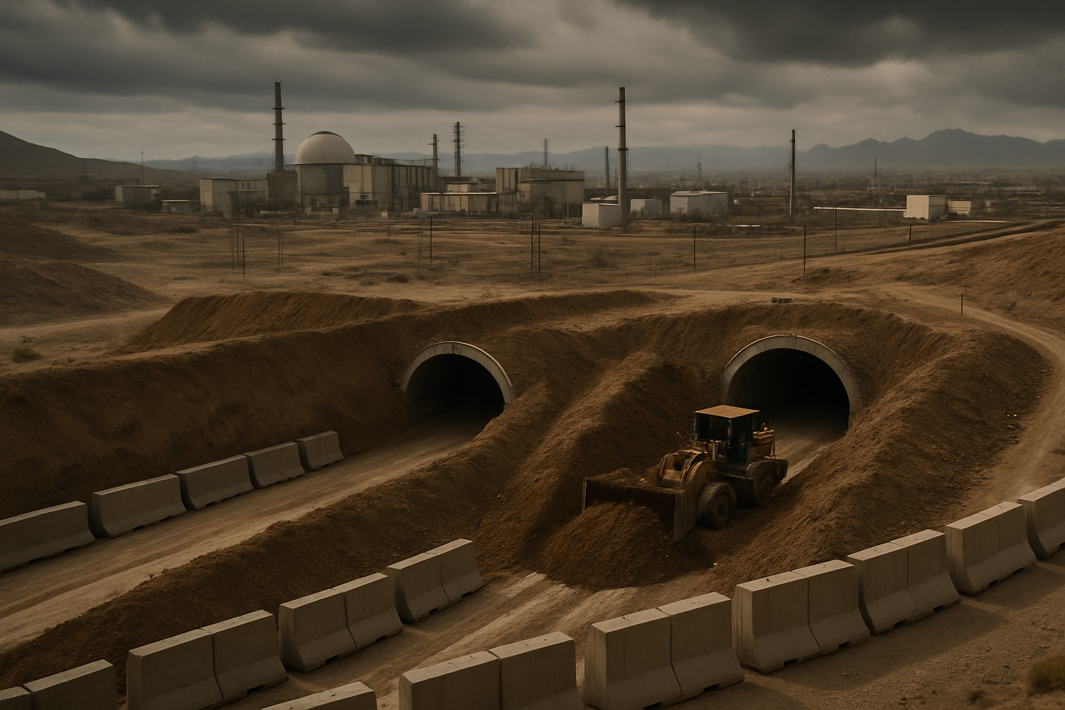 Iran Seals Nuclear Facility Entrances as Netanyahu Heads to Washington for Trump Meeting