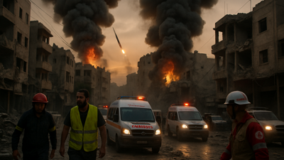 Iran Launches Devastating Missile Strikes on Israeli Nuclear City Dimona and Arad, Causing Hundreds of Casualties