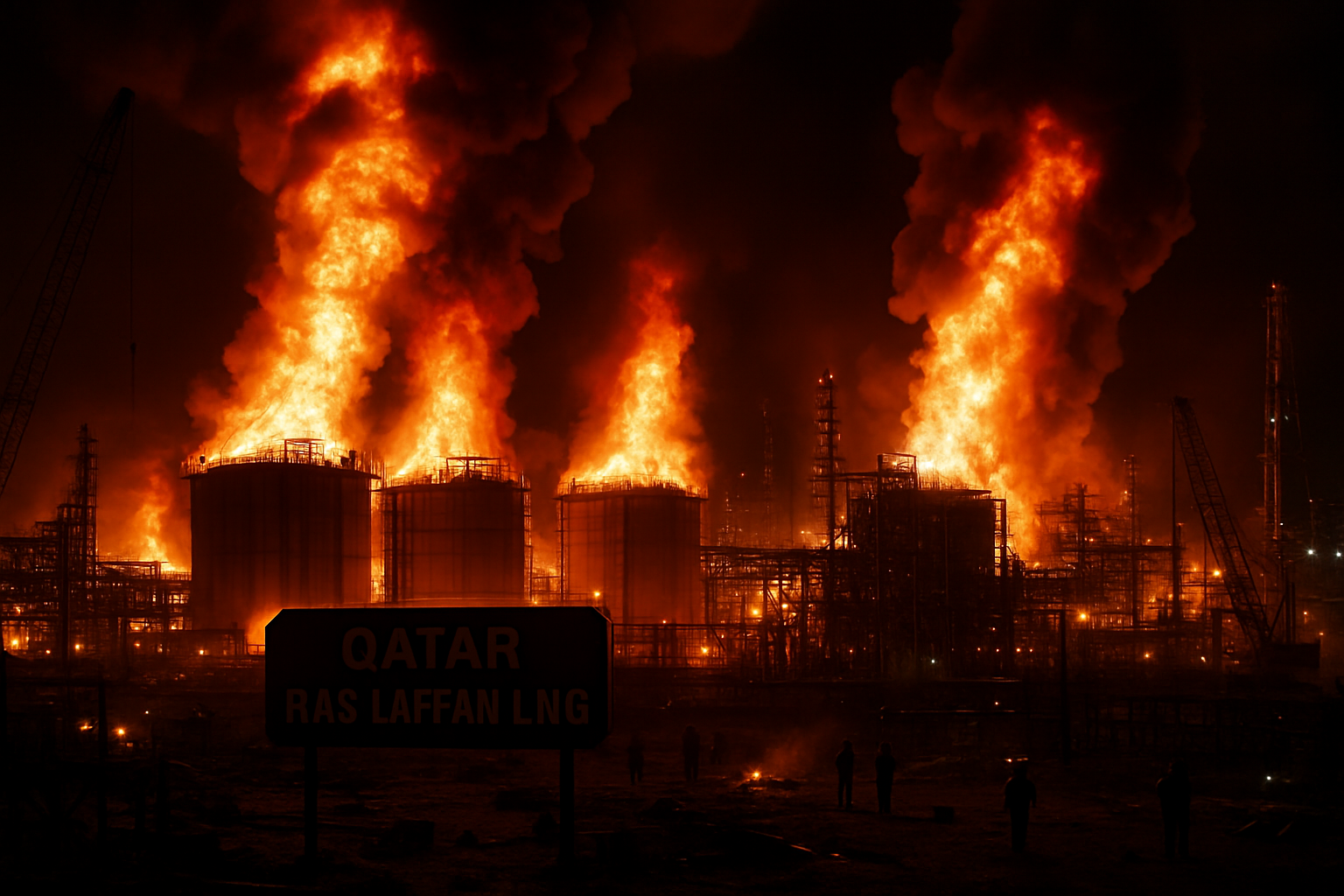 Iran Escalates War with Devastating Strikes on Gulf Energy Infrastructure as Global Crisis Deepens