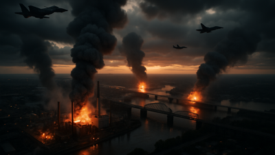 US-Israeli Forces Launch Coordinated Strikes on Iranian Infrastructure as Trump's Deadline Looms