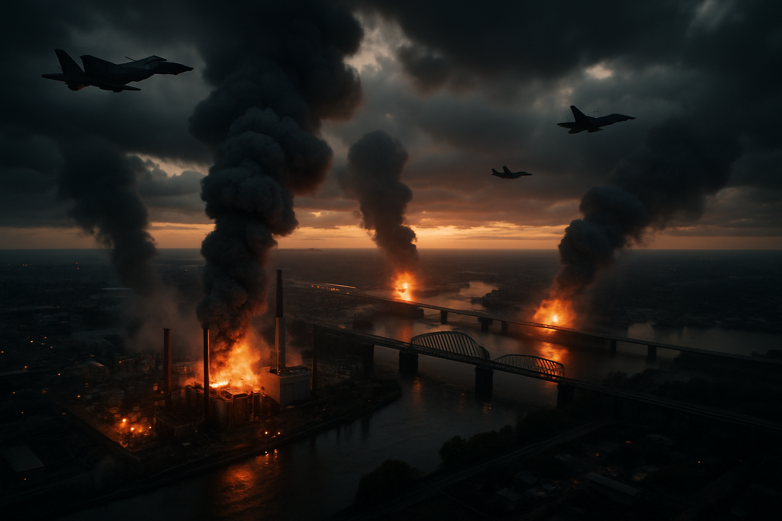 US-Israeli Forces Launch Coordinated Strikes on Iranian Infrastructure as Trump's Deadline Looms