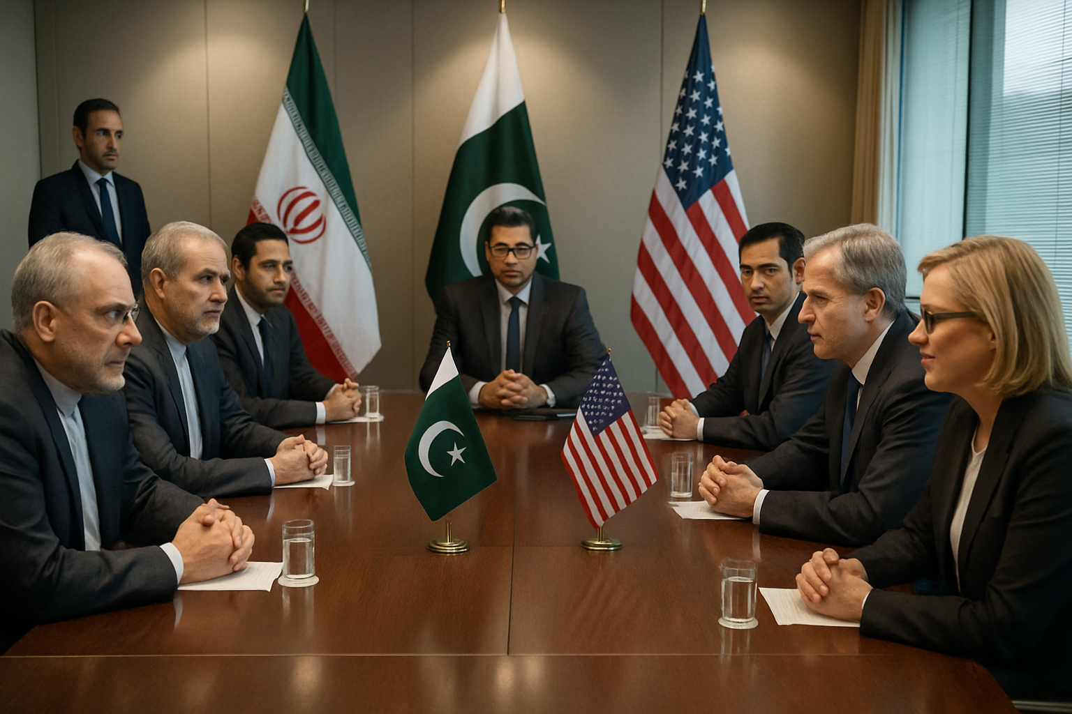 Historic Iran-US Peace Talks Begin in Islamabad as Pakistan Mediates End to Global Crisis