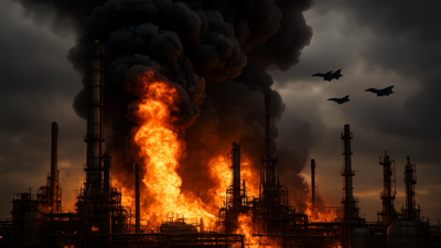 Iran-US War Escalates with Devastating Oil Facility Attacks as Global Energy Crisis Deepens