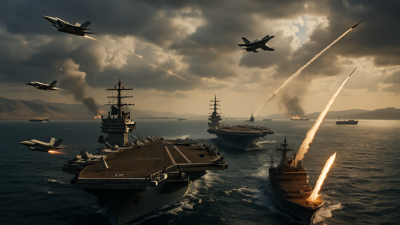 Iran War Escalates as International Naval Forces Deploy to Protect Cyprus and Azerbaijan Strikes