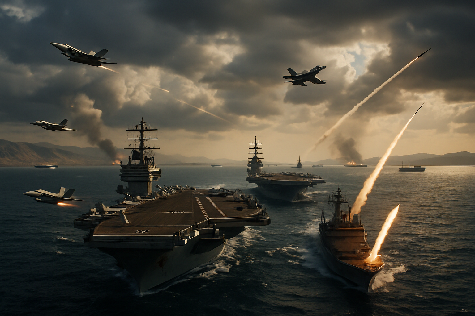 Iran War Escalates as International Naval Forces Deploy to Protect Cyprus and Azerbaijan Strikes