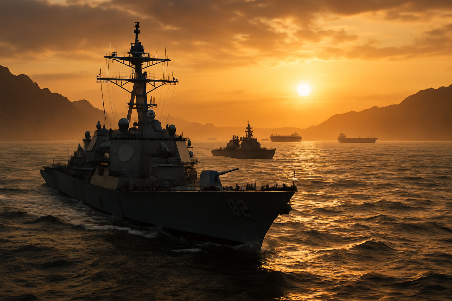 US Naval Blockade Enforces Iran Port Closure as Commercial Shipping Returns to Strait of Hormuz