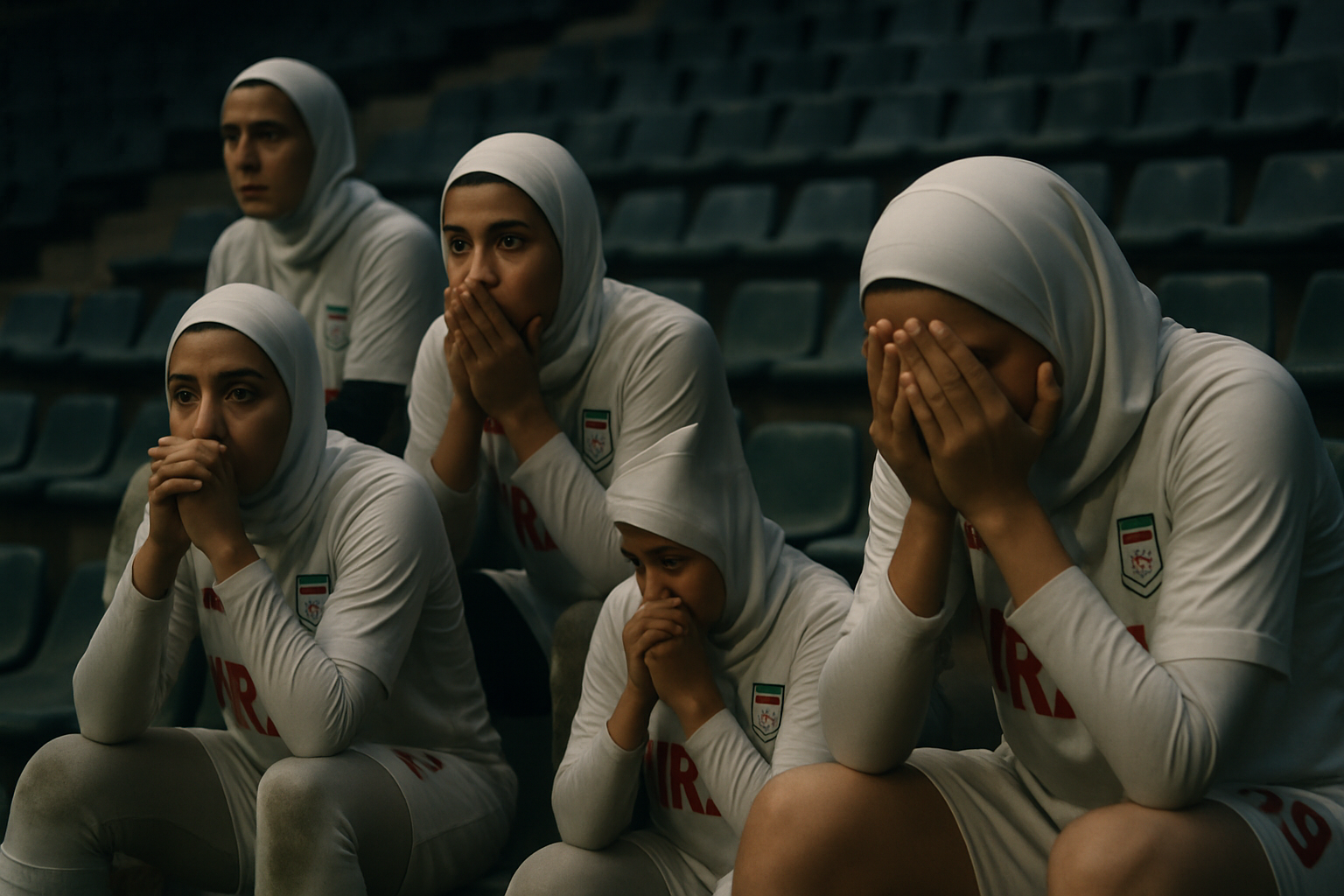Iran Women's Football Team Face 'Imminent Danger' After State TV Labels Them 'Traitors' Over Anthem Silence