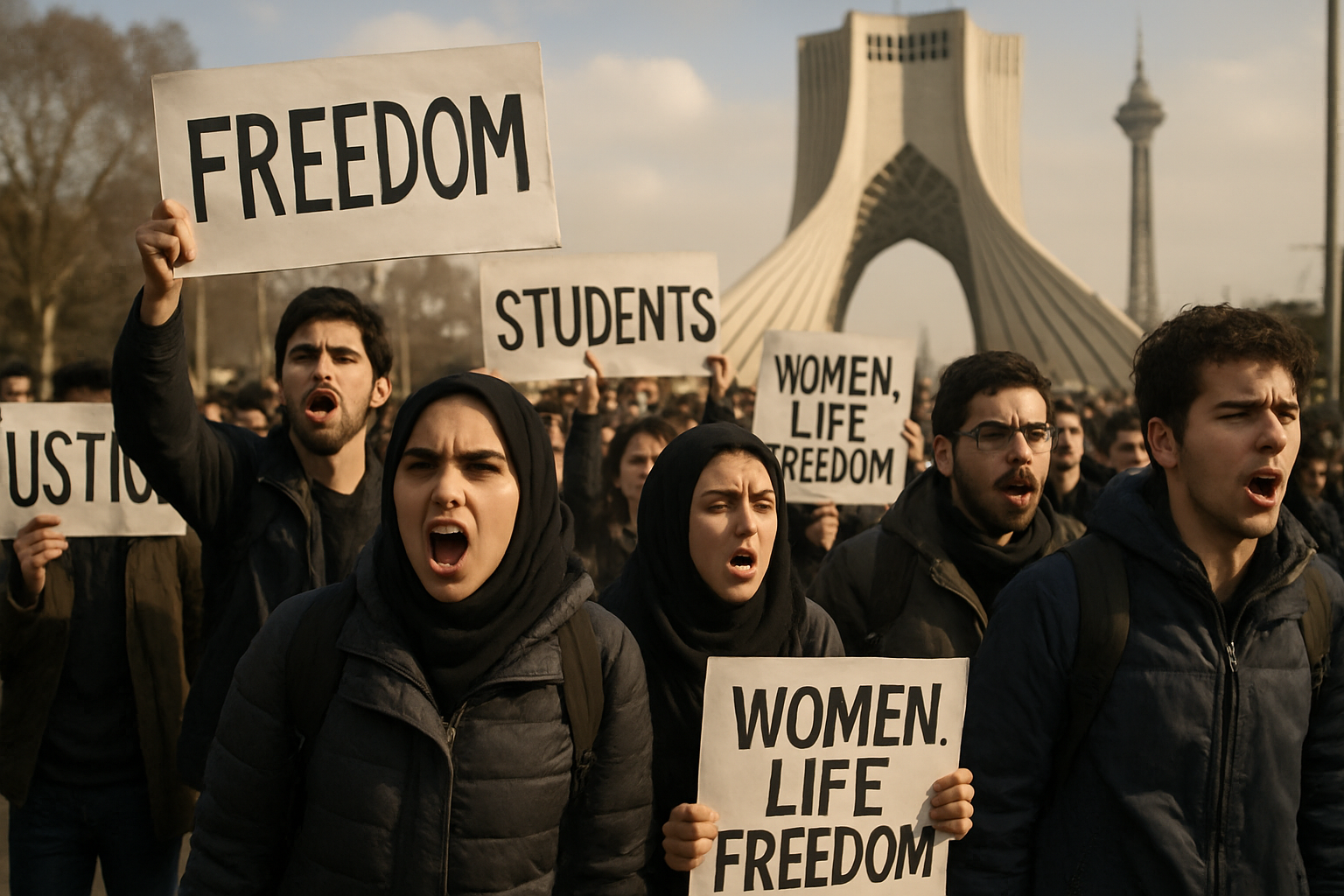 Iranian Student Protesters Clash with Security Forces as US Nuclear Diplomacy Reaches Critical Juncture