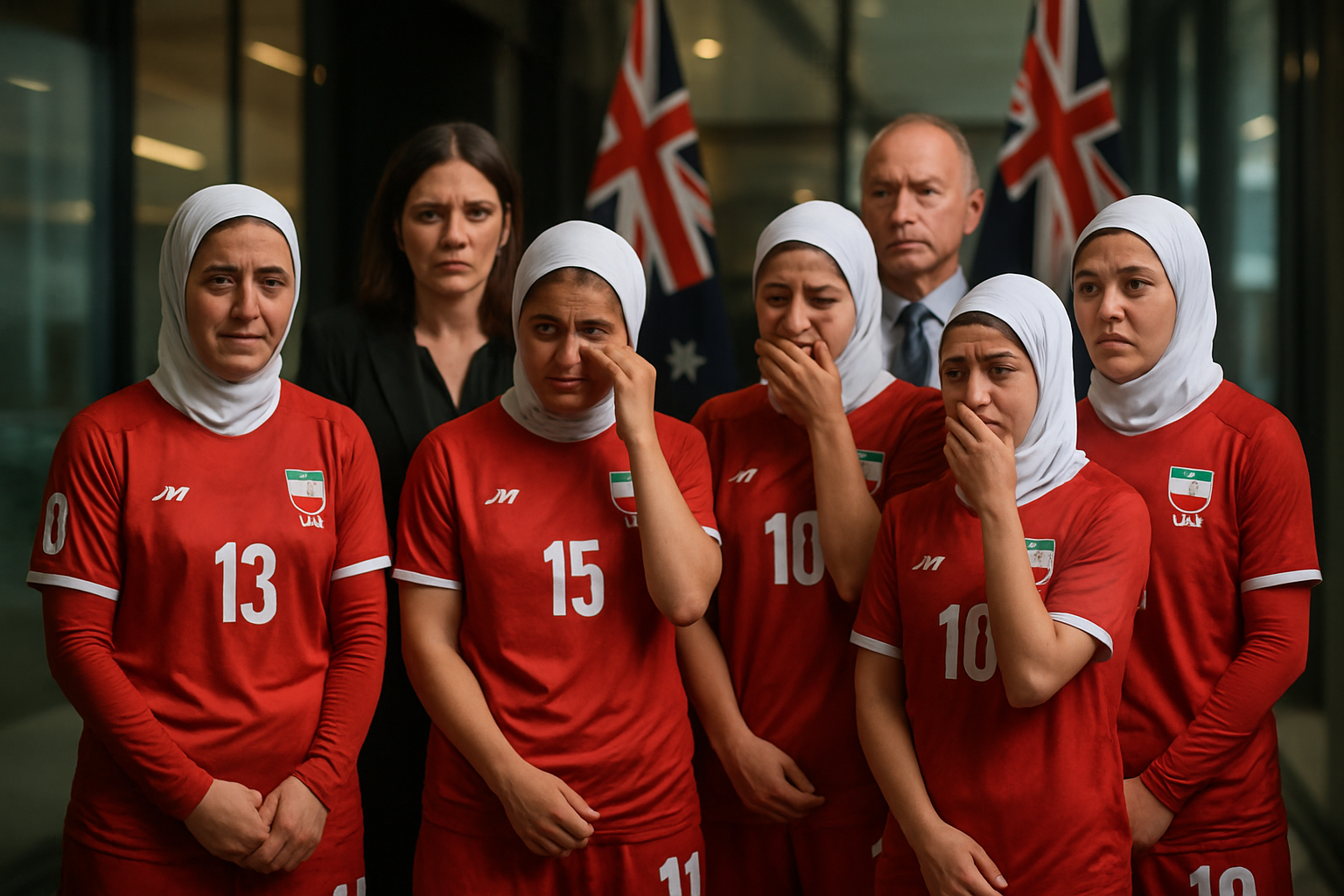 Five Iranian Female Soccer Players Granted Asylum in Australia After Dramatic Escape During Asian Cup