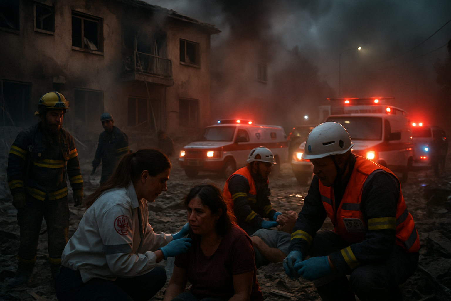 Iranian Missiles Strike Israeli Cities as Casualties Mount in Latest Escalation