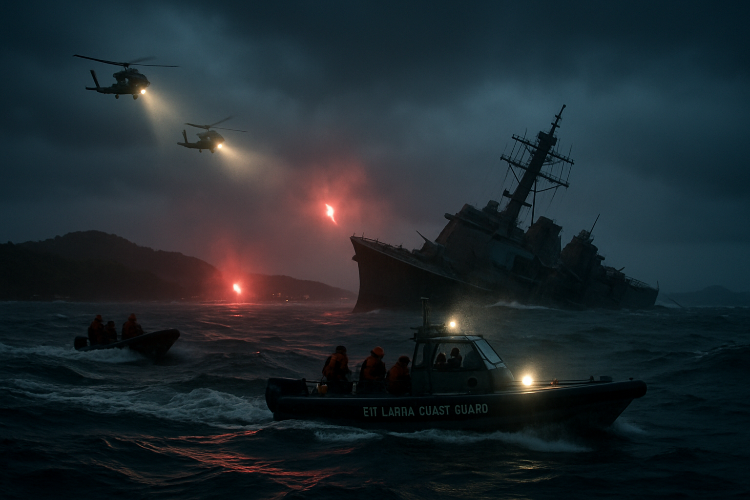 Iranian Warship IRIS Dena Sinks Off Sri Lanka Coast with 150 Missing After Suspected Submarine Attack