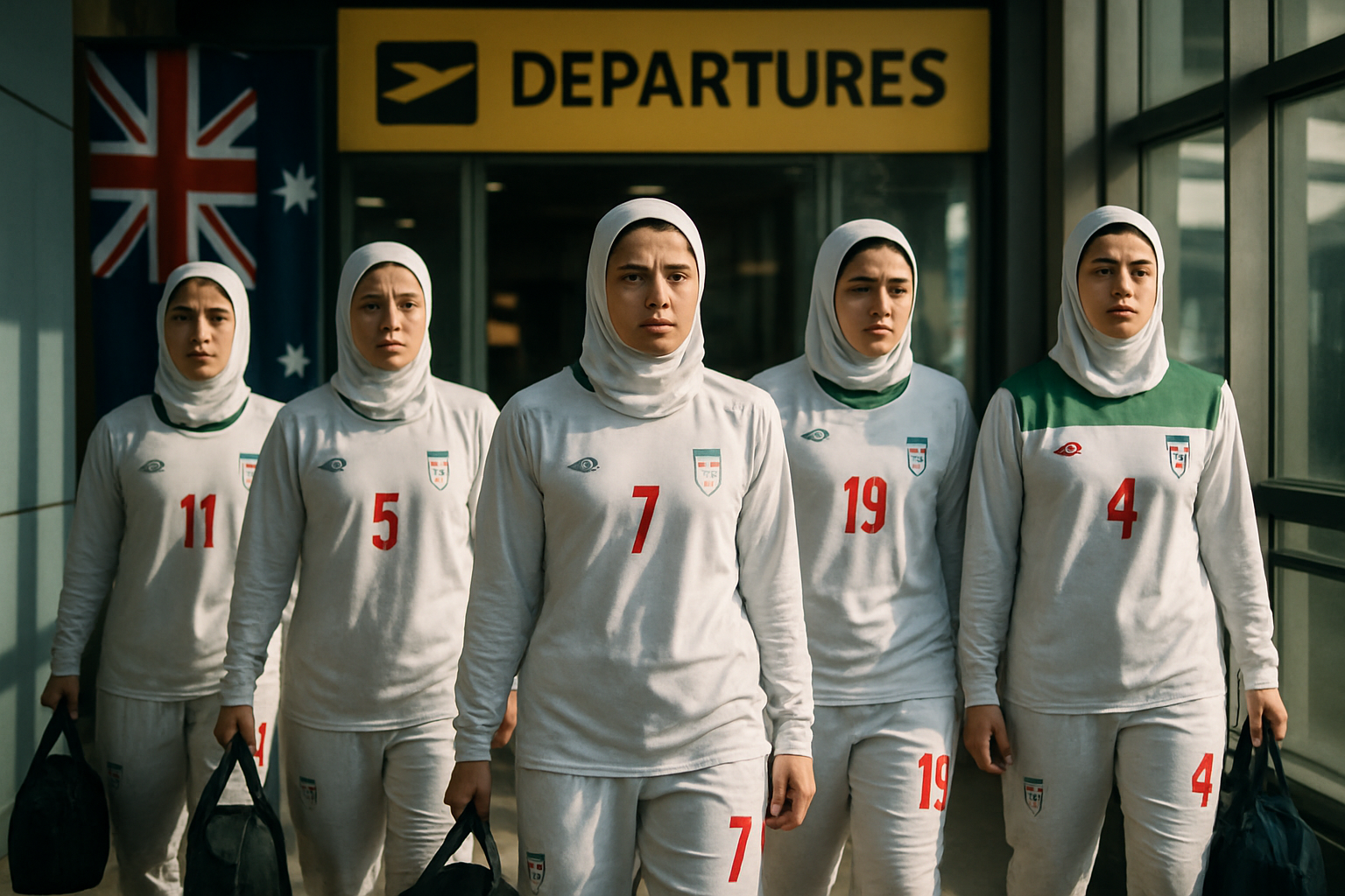Five Iranian Women's Football Players Granted Asylum in Australia After Dramatic Escape from Government Handlers