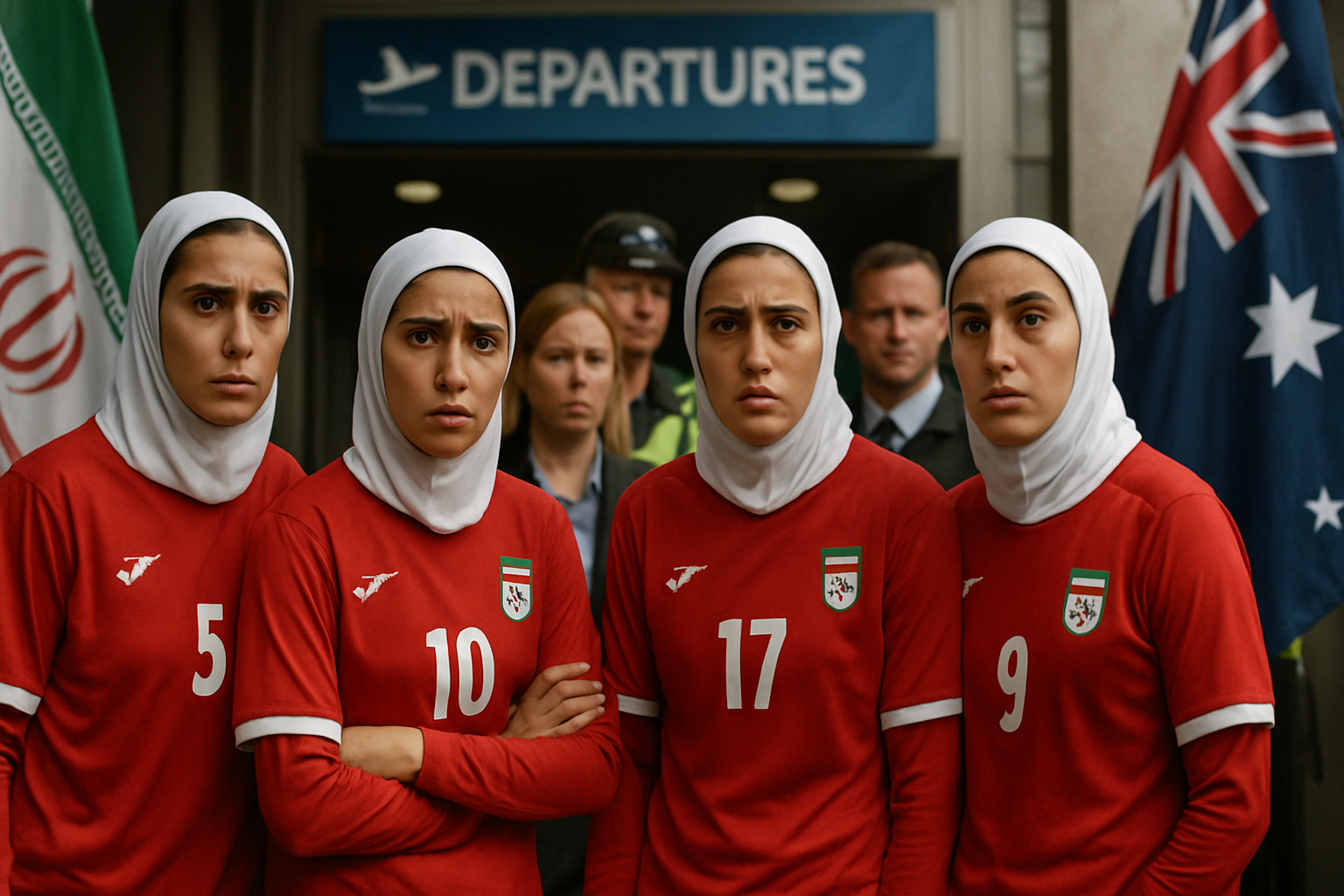Iranian Women's Soccer Team Asylum Crisis Deepens as Seven Players Seek Protection in Australia