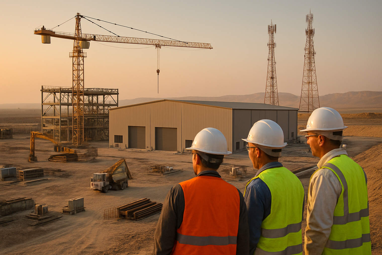 Iraq Accelerates Infrastructure Development with $110M VSAT Contract and Industrial Plant Expansions