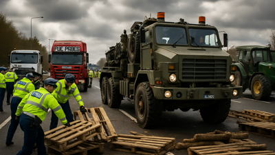 Ireland Fuel Protests Enter Sixth Day as Police Clear Major Blockades in Dublin and Galway