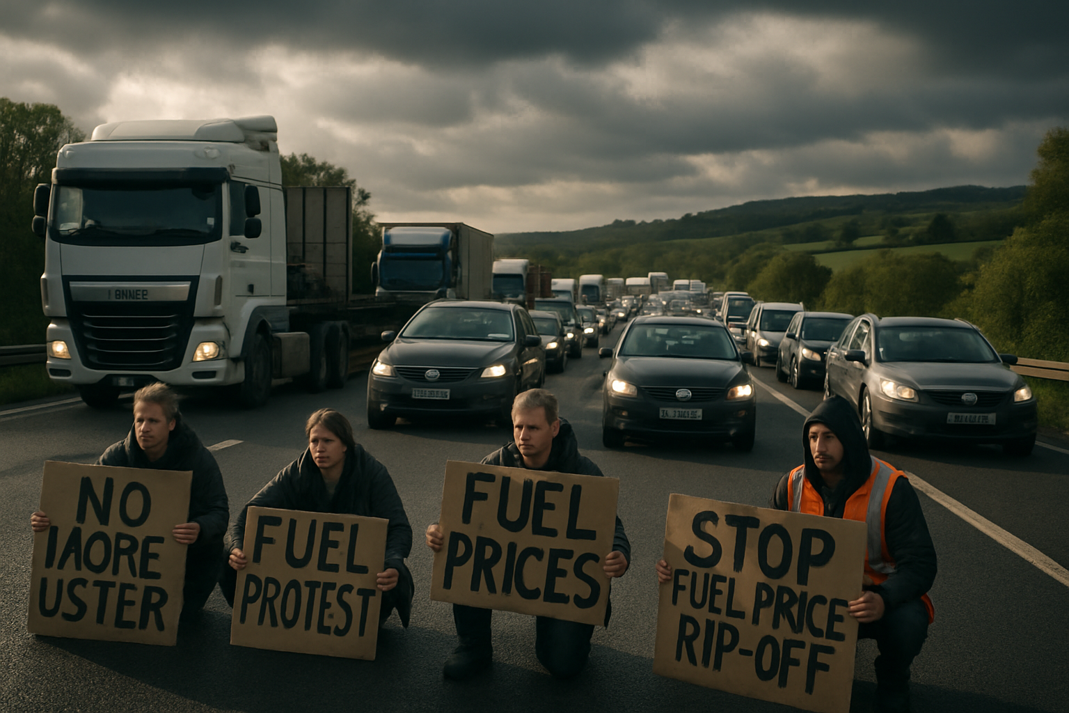 Ireland Fuel Protests Enter Fourth Day as Government Seeks Emergency Negotiations