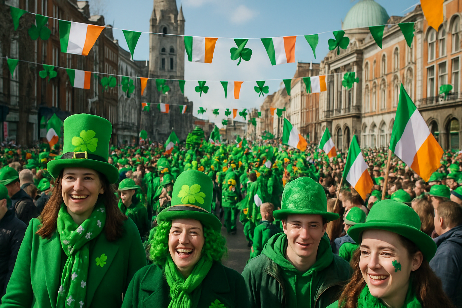 Ireland Celebrates St. Patrick's Day as Taoiseach Martin Meets Trump in Traditional White House Ceremony