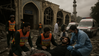 Deadly Suicide Bombing at Islamabad Shiite Mosque Kills 31, Wounds 169 During Friday Prayers