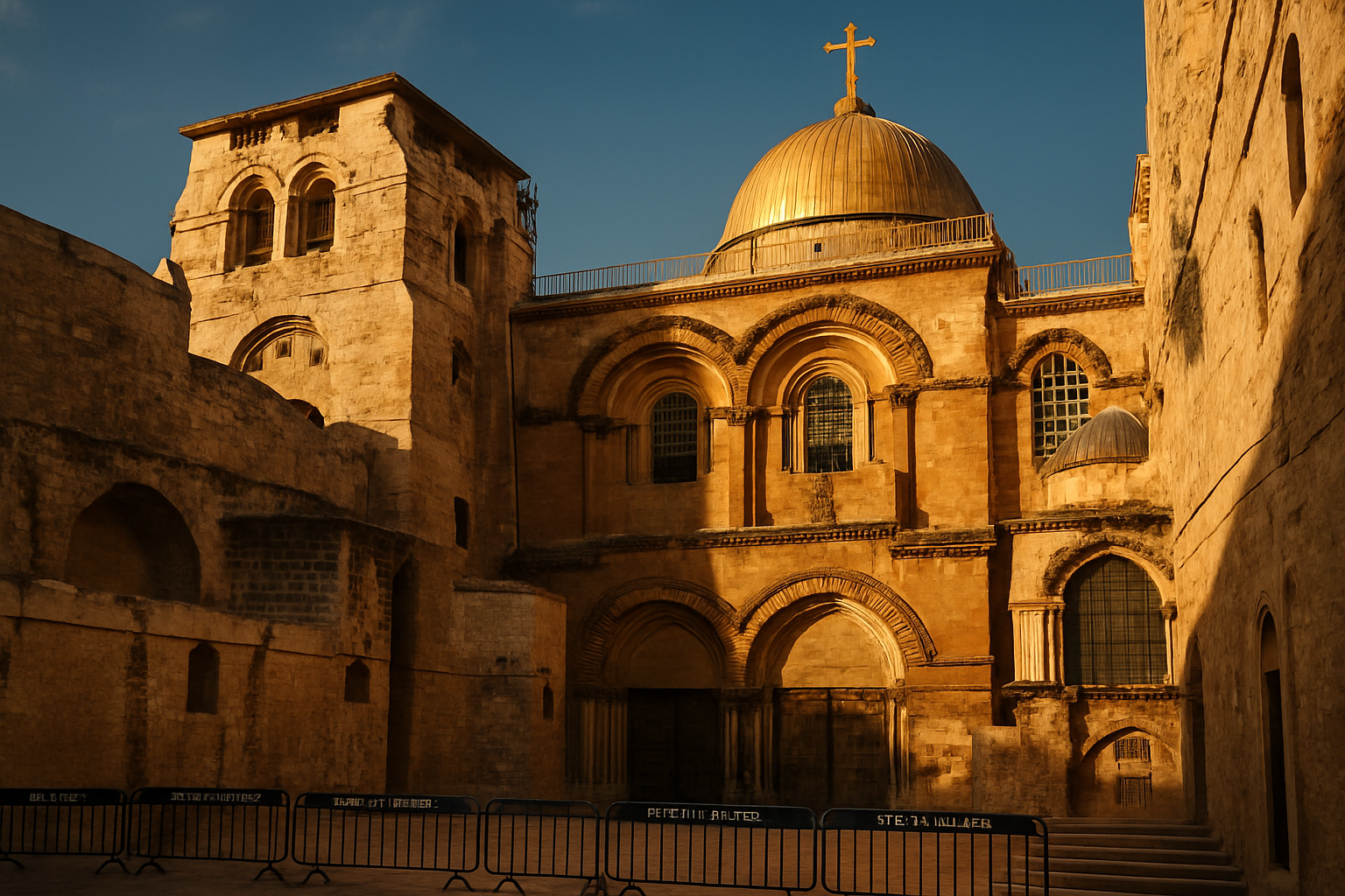 Israeli Police Block Catholic Leaders from Historic Palm Sunday Mass at Holy Sepulchre