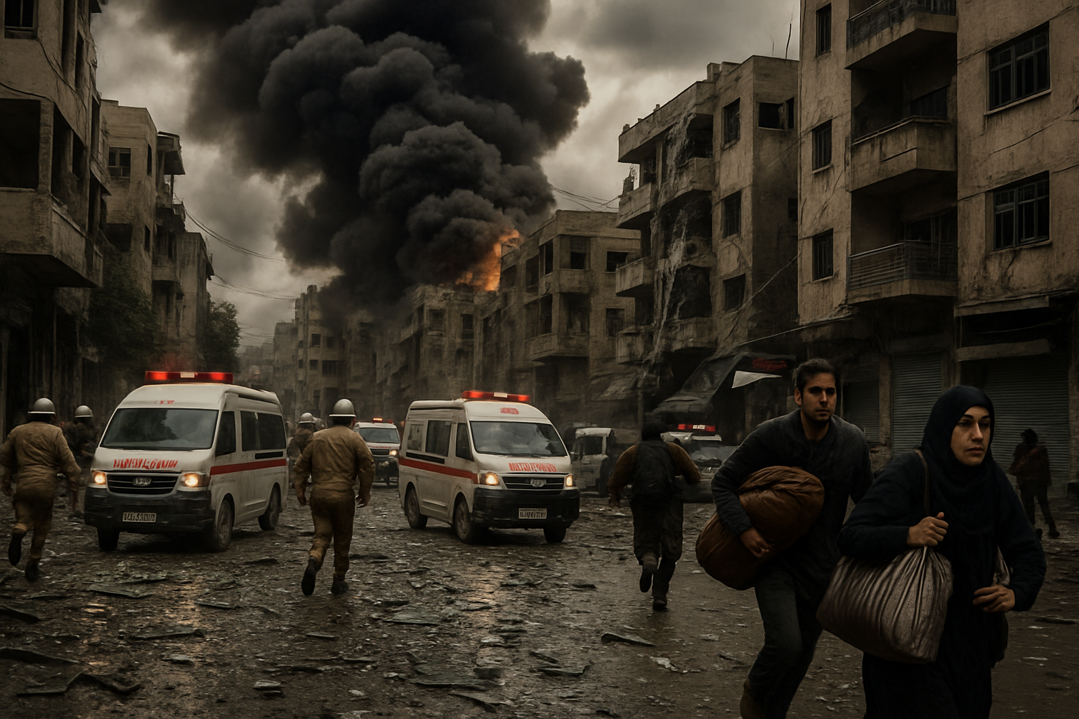 Israel Launches Massive Strikes on Lebanon as US-Iran Ceasefire Hangs in Balance