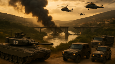 Israeli Forces Strike Lebanese Infrastructure as Regional Missile Intercepts Signal Widening Middle East Crisis