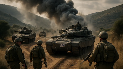 Israeli Forces Launch Ground Operations in Southern Lebanon as Civilian Displacement Crisis Deepens