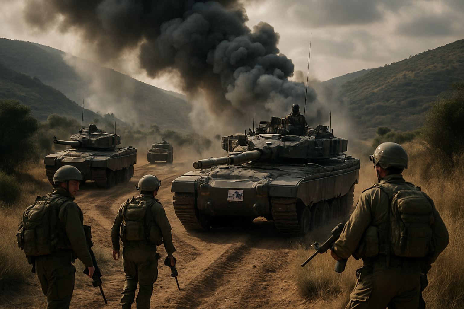 Israeli Forces Launch Ground Operations in Southern Lebanon as Civilian Displacement Crisis Deepens