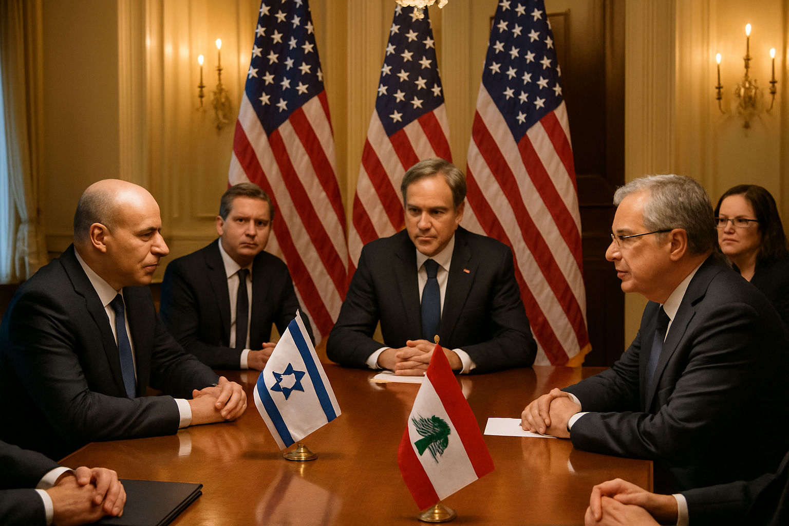 Israel and Lebanon Begin Historic Direct Peace Talks in Washington After Decades of Hostility