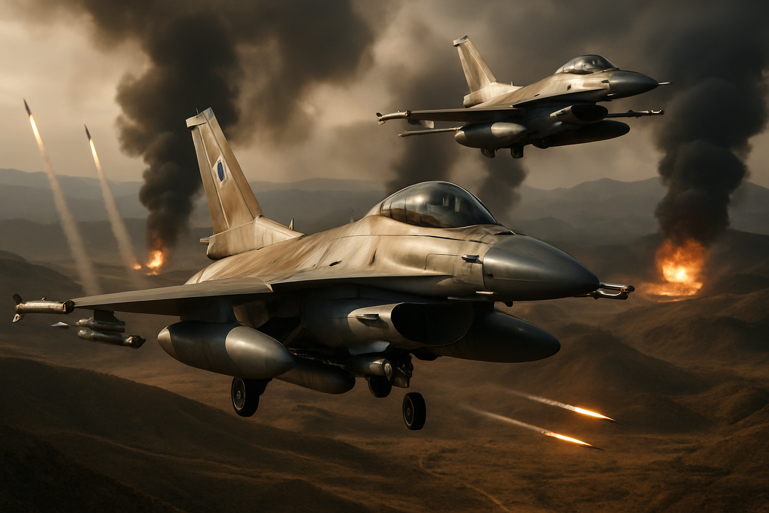 Israel Conducts Large-Scale Strikes Across Iran as Middle East War Enters Critical Phase