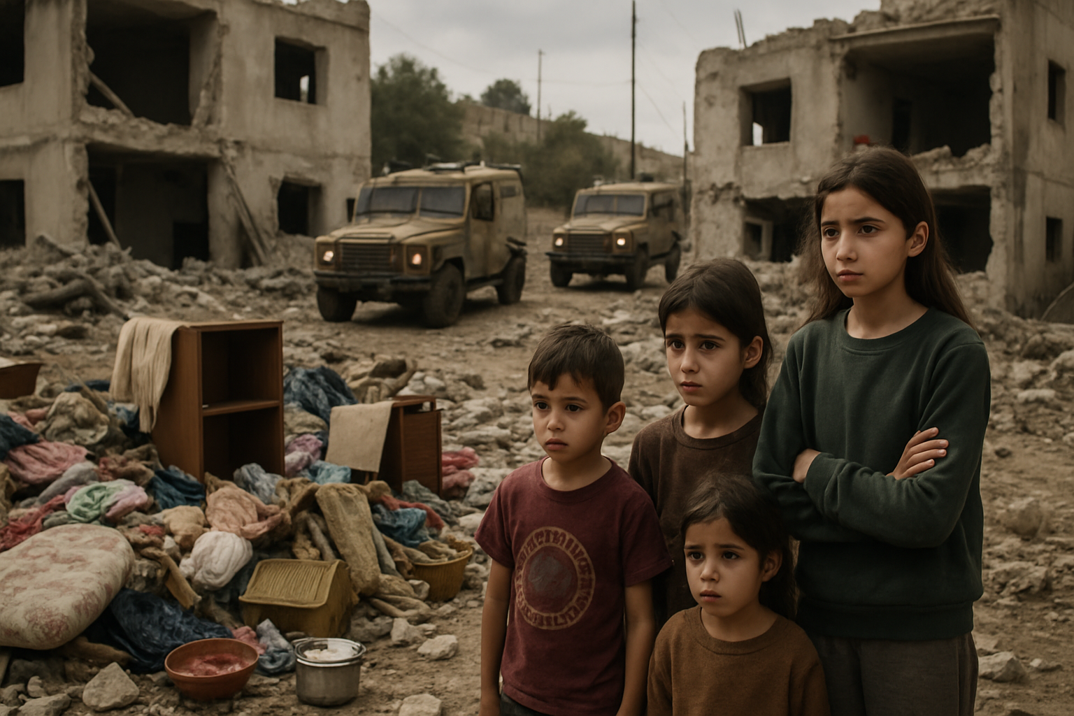 Palestinian Children Killed as Israeli Violence Forces Families to Flee West Bank Homes