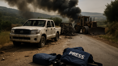 Israeli Airstrike Kills Three Journalists in Lebanon, Raising War Crimes Concerns